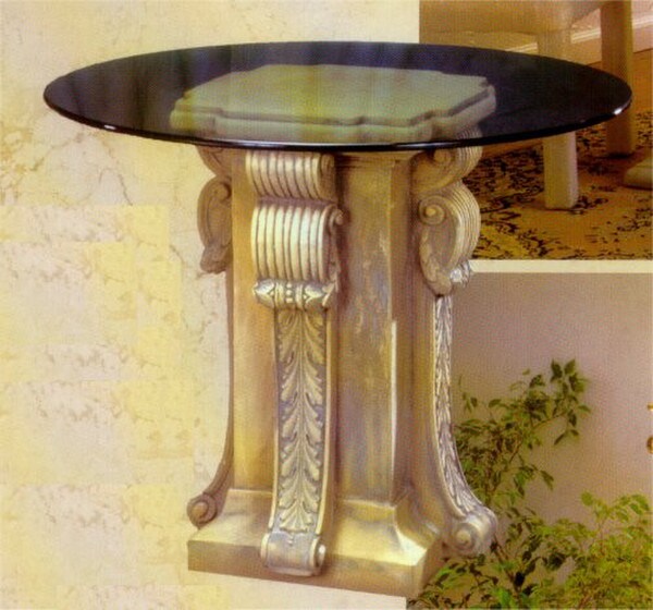 Corbel Dining Table Base Large Plaster Sculpture